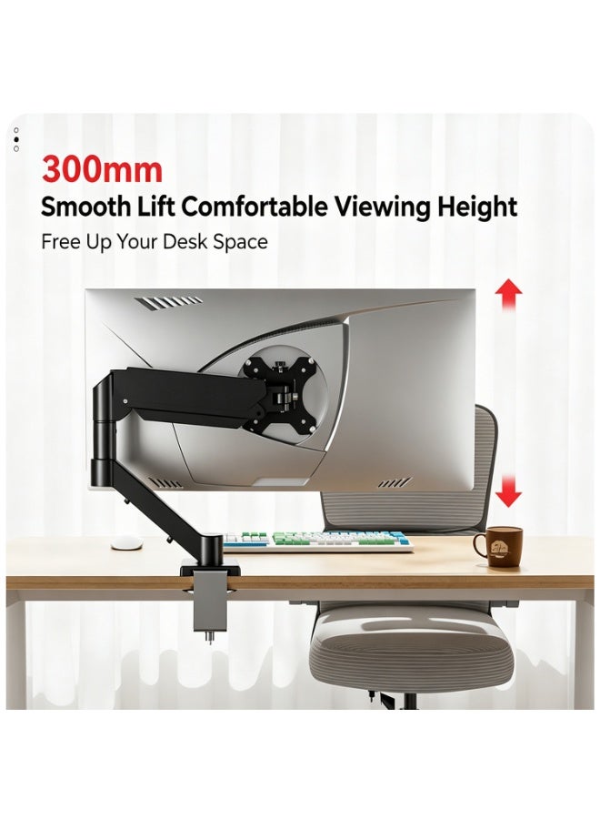 Ergonomic Extra-Wide Monitor Stand, Suitable For Flat And Curved Monitors Up To 32 Inches, Supporting Screens Up To 32 Inches - Load Capacity Up To 10 Kg. - Image 4