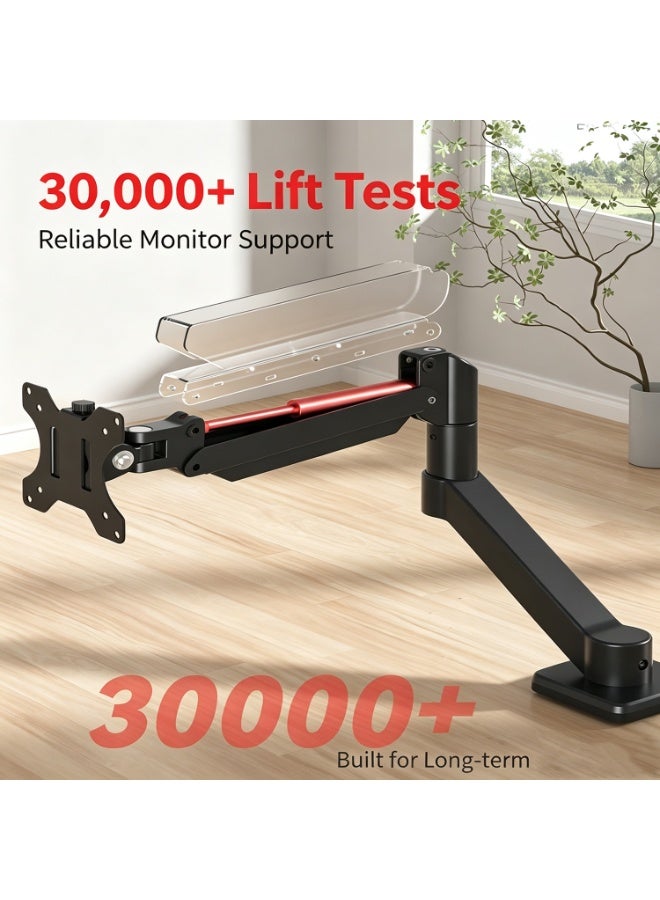 Ergonomic Extra-Wide Monitor Stand, Suitable For Flat And Curved Monitors Up To 32 Inches, Supporting Screens Up To 32 Inches - Load Capacity Up To 10 Kg. - Image 5