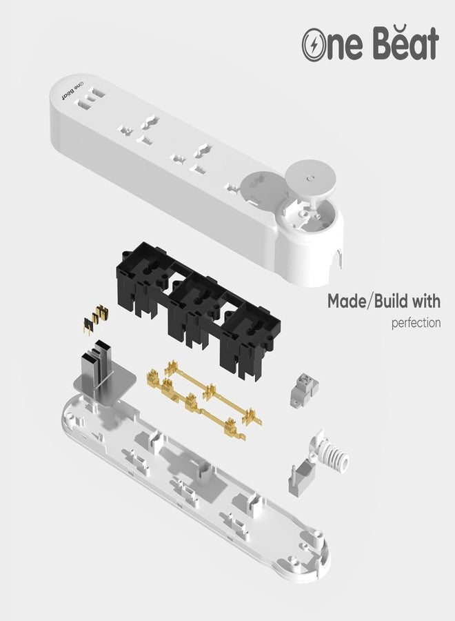 One Beat Universal Sockets and USB Charging Ports with Indicatori Plug Socket (GO 3+) - Image 4