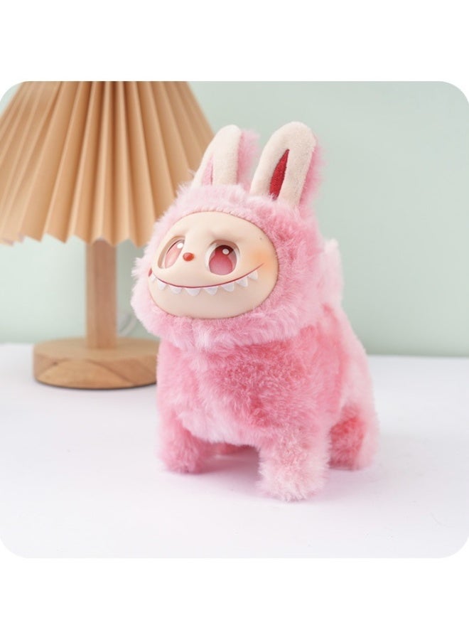 Glowing Plush toy Interactive Electronic Pet, Plush Toy with Sing and Dance Movements Animated Walking Wiggle，Body Gifts for Toddlers Birthday (Pink) - Image 1