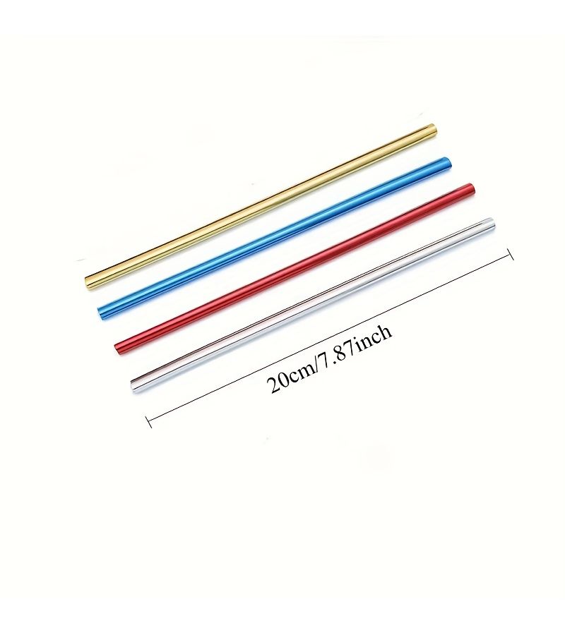 Blue Car Air Conditioner Outlet Trim Strip Universal U Shape Decor - Image 2