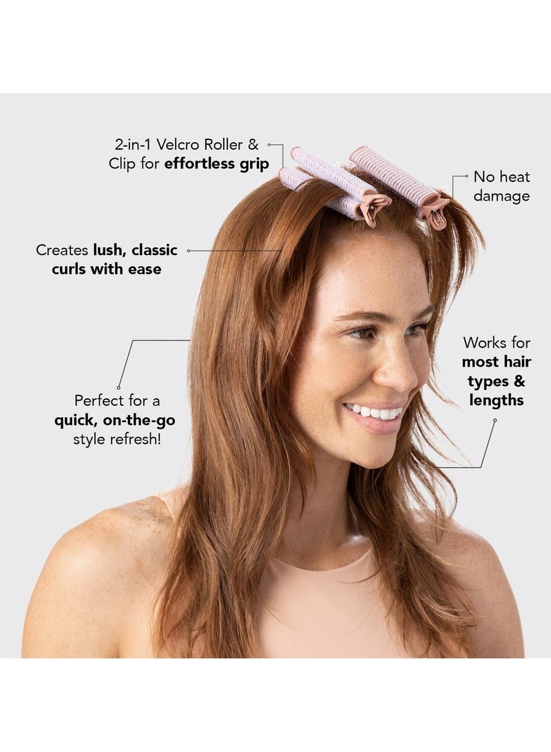 Goolsky Instant Volumizing Hair Clips for Women - Roller Clips for Volume, Curls & Root Lift for All Hair Types, Volumizing Hair Root Clips for Effortless Curl That Last, Easy to Use - 2pcs Terracotta - Image 2