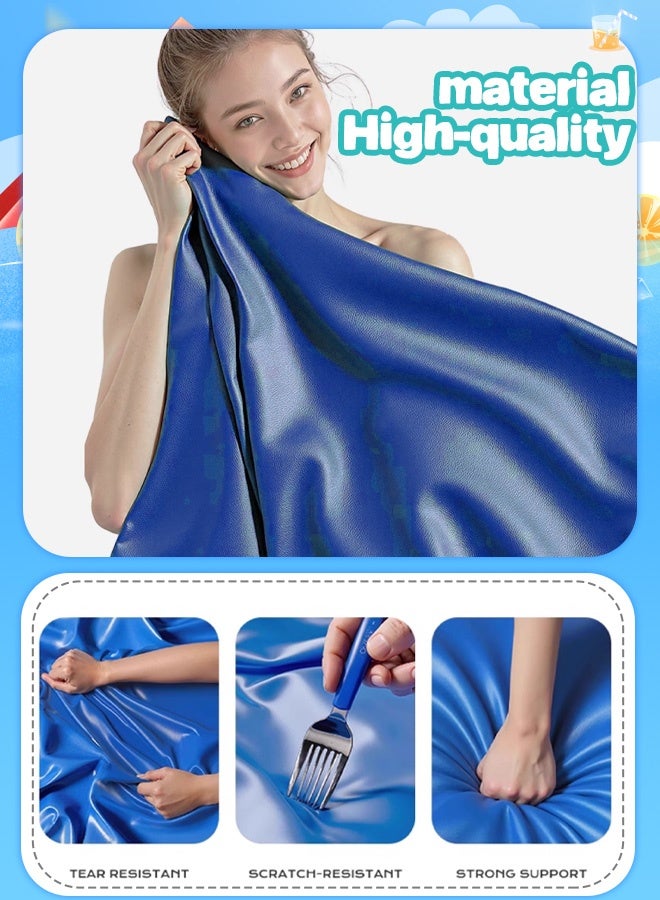Generic Inflatable Swimming Pool 210x140x60cm【Air Pump Included】- Large Thickened Backyard Family Pool for Adults/Kids | Summer Party & Durable Quick-Setup  - Image 2