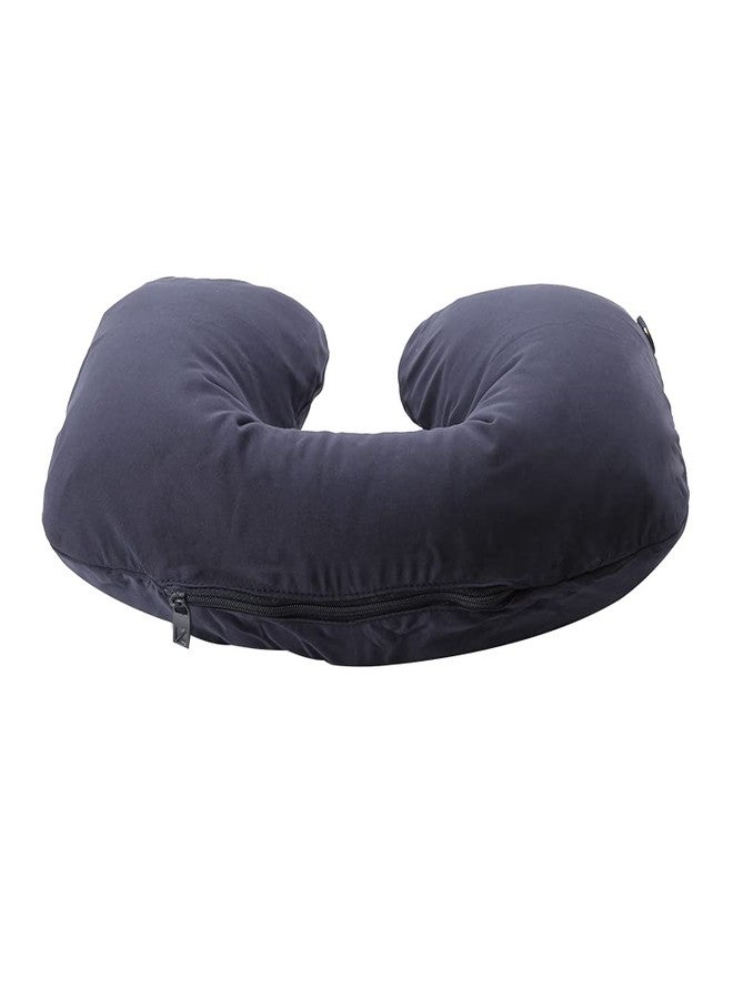 Travel Blue Inflatable Travel Neck Pillow and Eye Mask Sleep Set for Adults and Kids Travel Accessory for Relaxing Comfort Pain Relief for Flights and Car Rides Essential - Blue 223 - Image 3