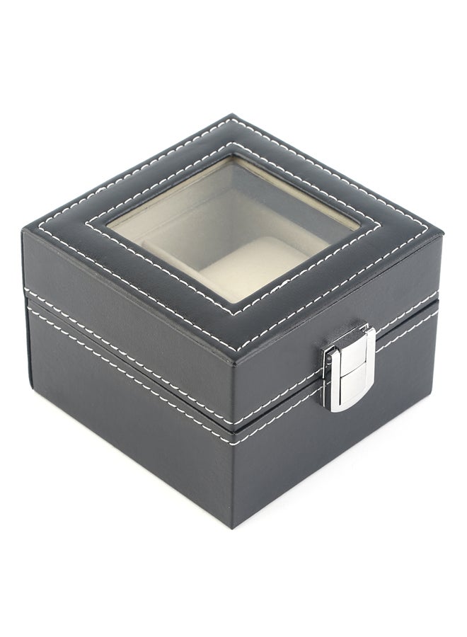 ليشب صندوق لتخزين الساعات مكوّن من قسمين طراز ZG828600 - Image 3