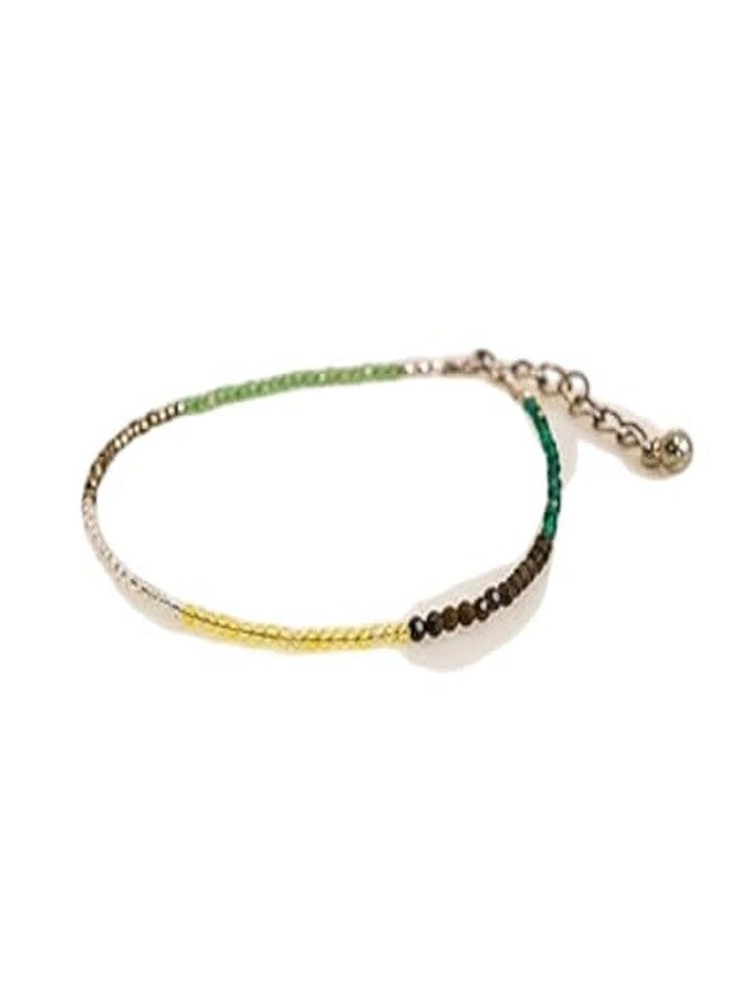 UROOH Dhan Yog Anklet with Pyrite, Citrine, and Aventurine, Attracts Wealth and Financial Prosperity, Astrology Anklet for Girls and Women - Image 2