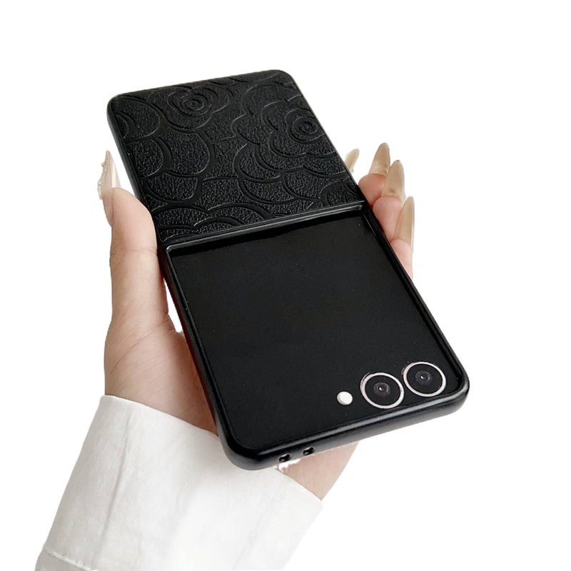 غطاء واقي، لـ Samsung Galaxy Z Flip 7، بني PC باللون البني للاستخدام المتكرر للاستخدام اليومي عملي للاستخدام المتكرر - Image 5