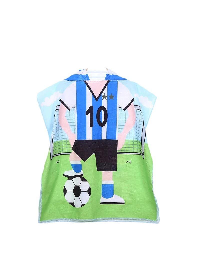 Y&D 60*120cm Printed Quick Drying Hooded Soft Bath Towel - Image 1