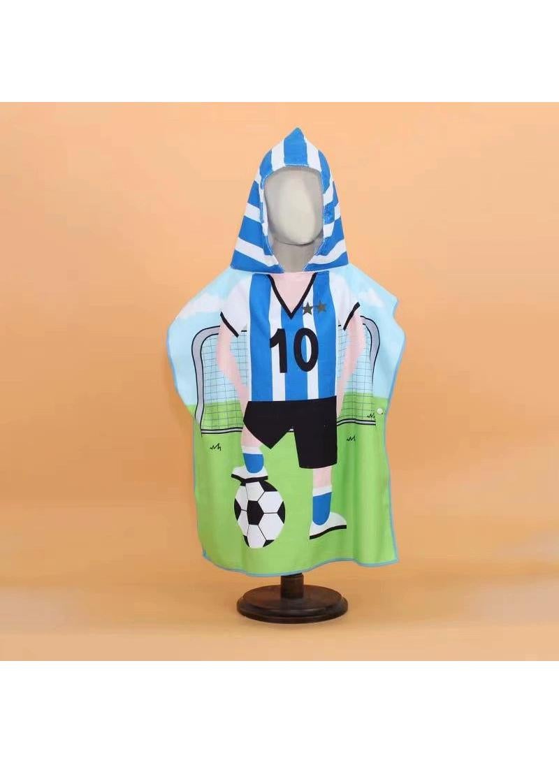 Y&D 60*120cm Printed Quick Drying Hooded Soft Bath Towel - Image 4