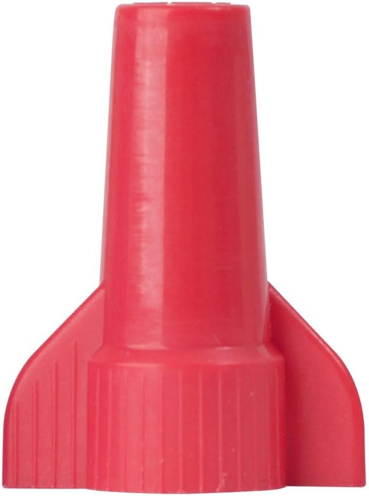 Gardner Bender 25-086 WingGard Twist, 22-6 AWG, Electrical Nut, 25 pk, Red Wire Connector, 25 Pack, Count - Image 1