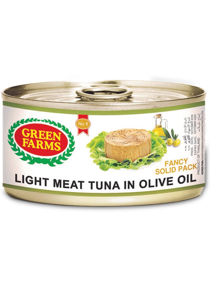 Green Farms Light Meat Tuna In Olive Oil 160g - Image 1