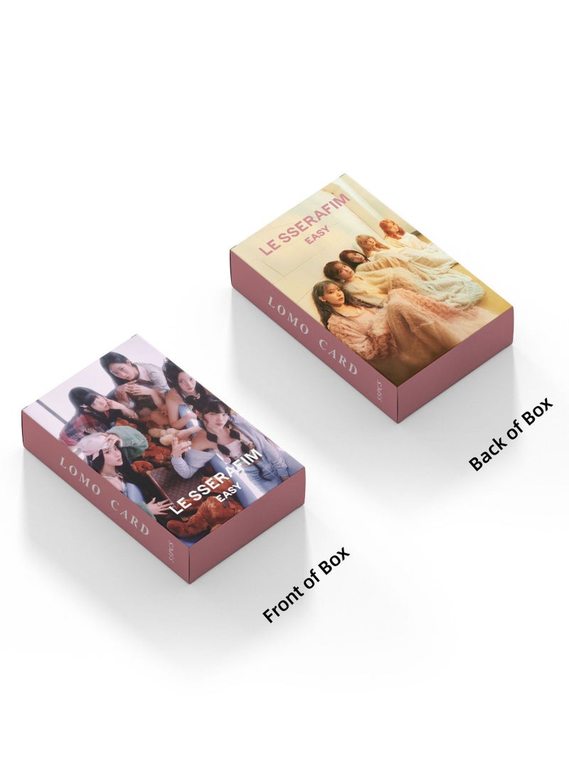 إيهوم 55 قطعة من ألبوم LE SSERAFIM الجديد بطاقة لومو سهلة - Image 4