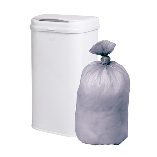 Ubbi Adult Diaper Pail Plastic Bags, 13-Gallon Capacity, Unscented, 75 Count - Image 1