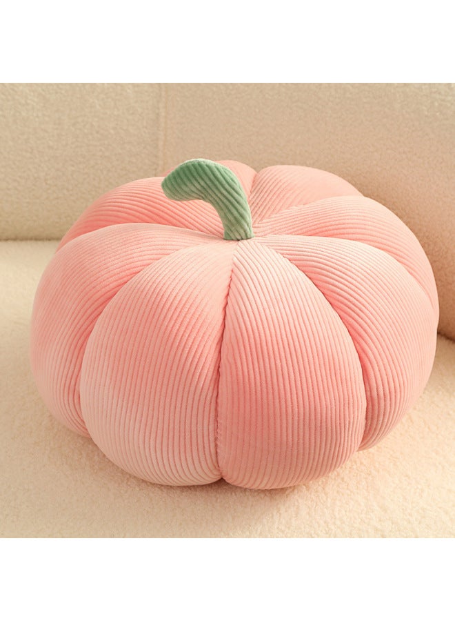 Loquat Ins Style Home  Pumpkin Pillow Doll Cushion Plush Toy Living Room Sofa Cushion-Specifications:Pink-Color:35cm /about 0.6kg - Image 1