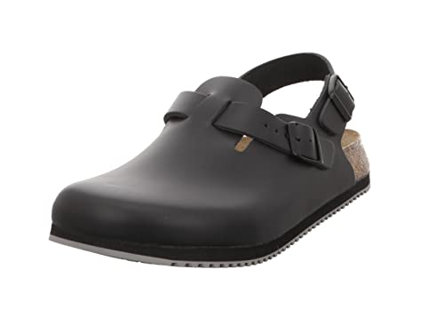 Birkenstock Clogs ''Tokyo'' from Leather in Black 41.0 EU N - Image 1