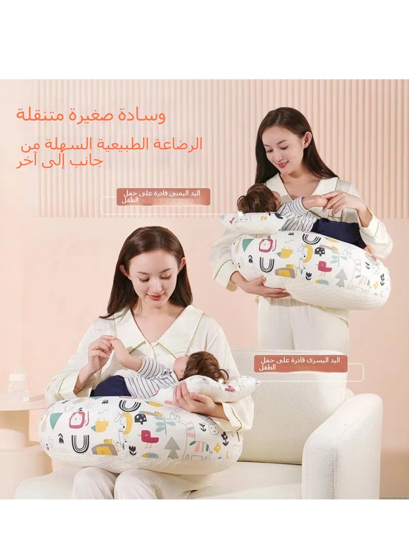general Newborn baby pregnant women breastfeeding pillow Multifunctional feeding pillow Relieve hand fatigue Confinement feeding pillow Maternal and infant products - Image 3