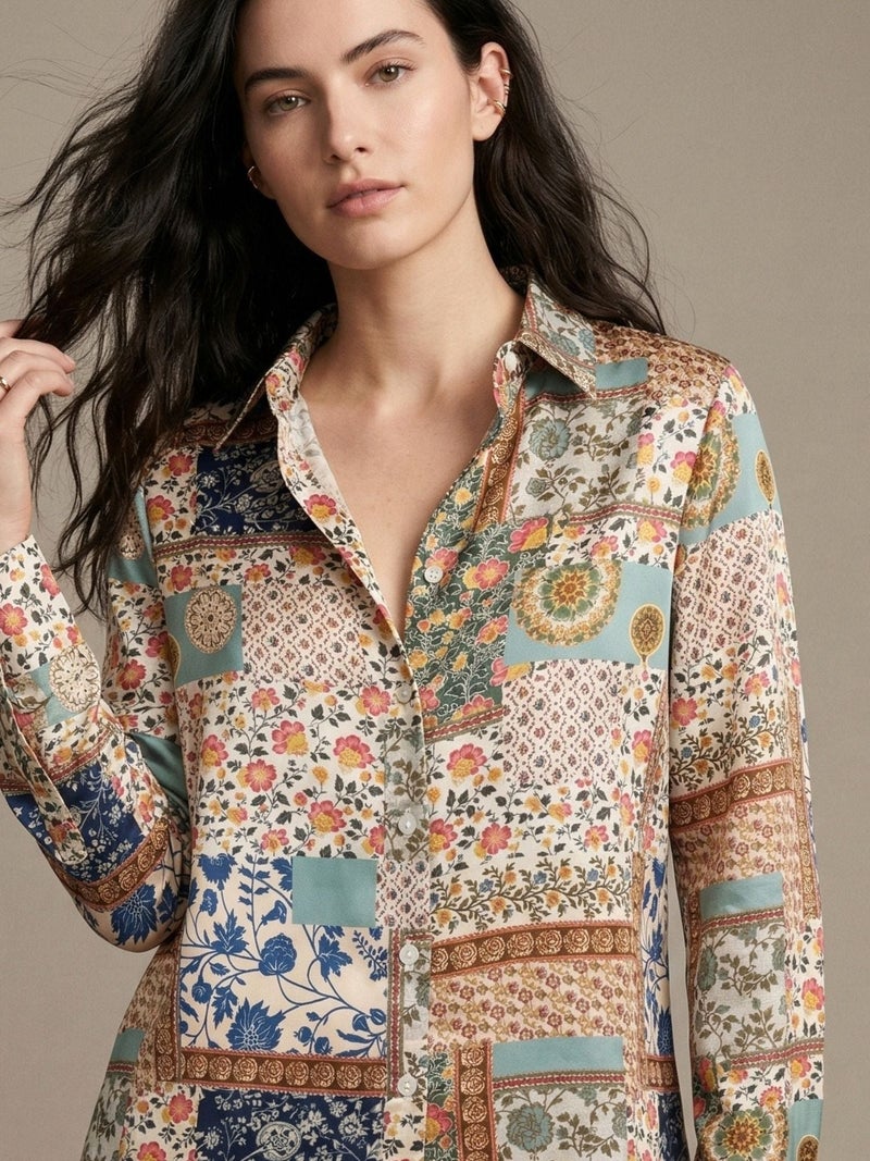 OUTZIDR Multi Printed Shirt - Image 4