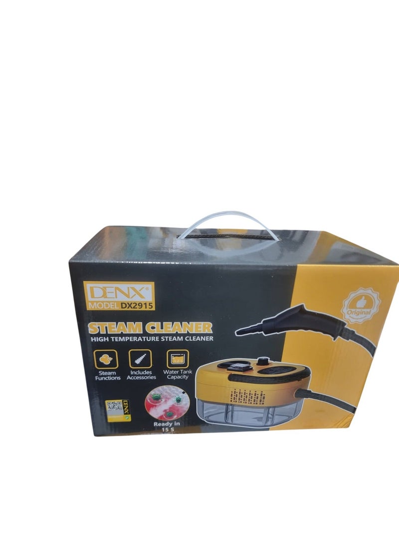 دينكس جهاز تنظيف بالبخار محمول باليد عالي الضغط، جهاز تنظيف بالبخار محمول للاستخدام المنزلي مع 3 فرش