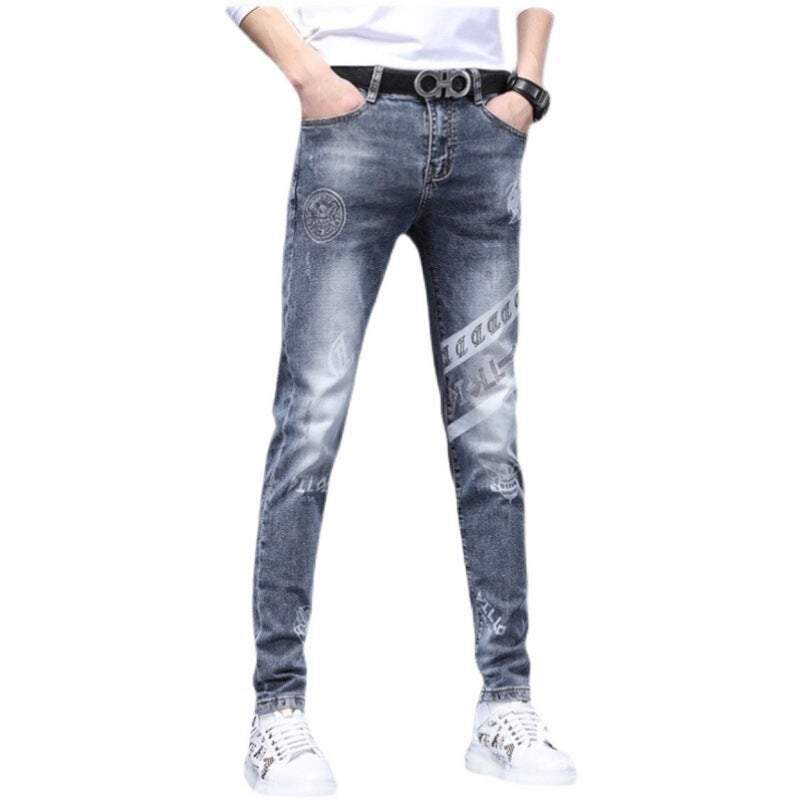 Unisex Classic Denim Jeans Loose Fit Daily Outdoor Wear - Image 5
