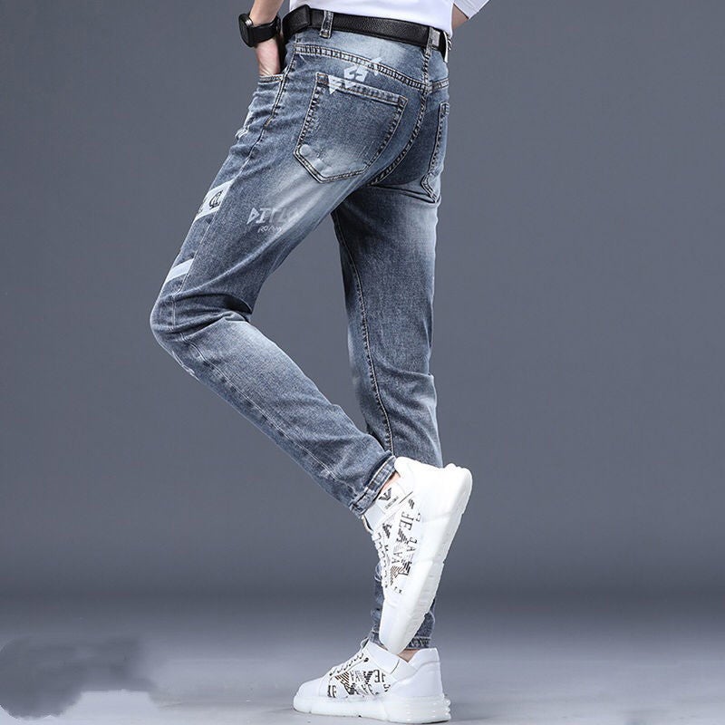 Unisex Classic Denim Jeans Loose Fit Daily Outdoor Wear - Image 4