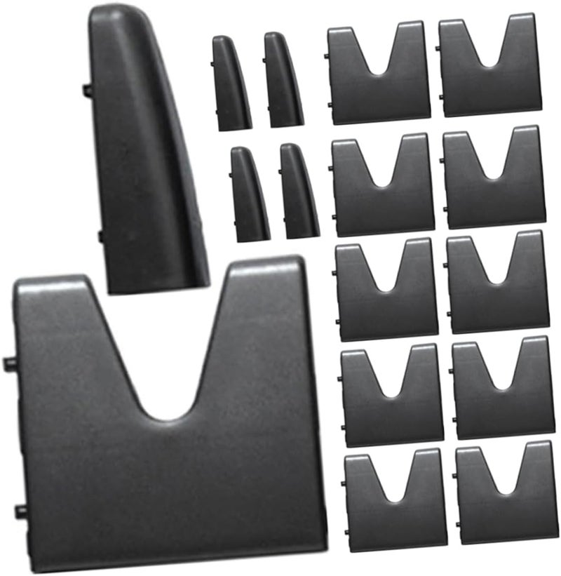 3sets Cargo Organizer Blocks for Car Trunk Storage Sturdy Plastic Trunk Divider Simple Installation for Efficient Space Management - Image 1