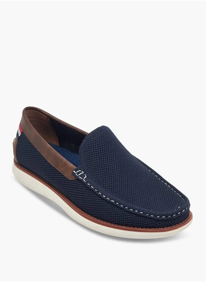 Lee Cooper Men's Textured Slip-On Loafers