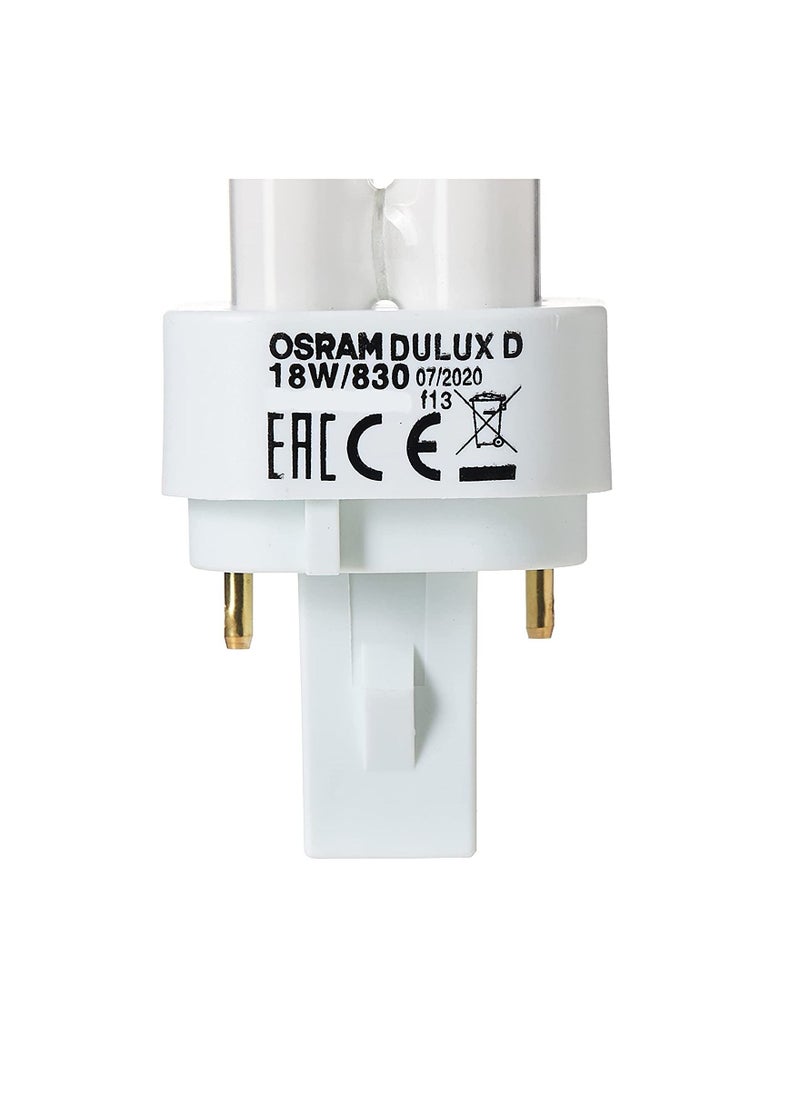 Osram Osram Compact Fluorescent Lamp 18 W 2 Pin Warm White  - Image 2
