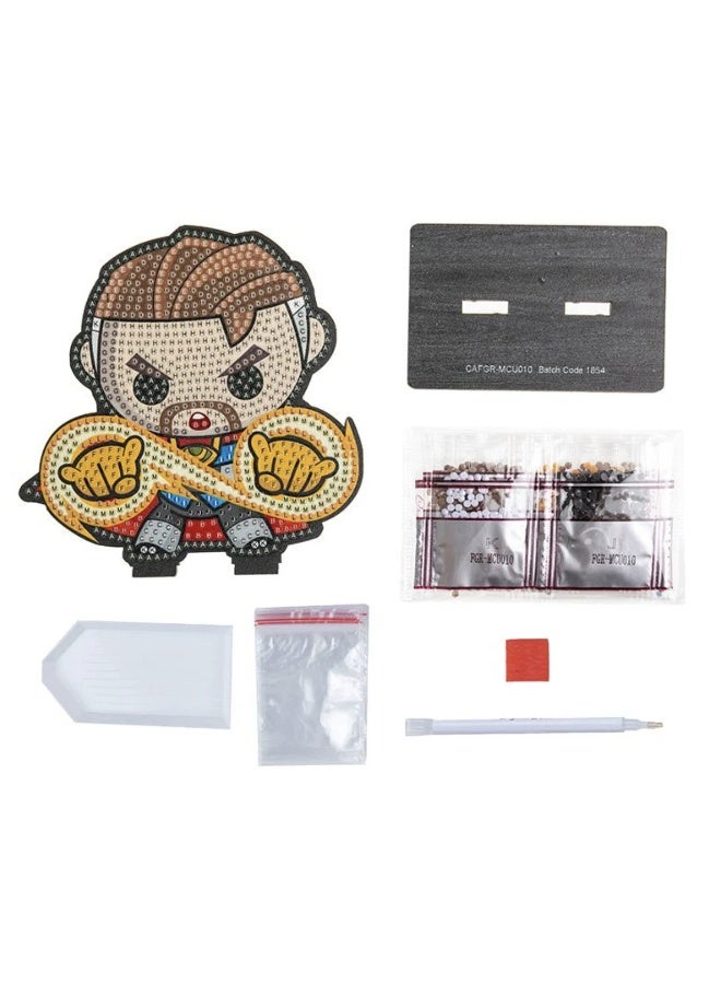 Craft Buddy Craft Buddy Marvel Avengers Doctor Strange Crystal Art Buddies Series 2 Diamond Painting Kit - Image 1