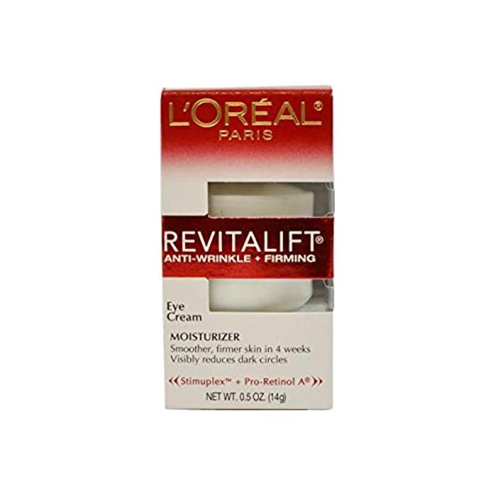L'Oreal Paris Revitalift Eye Cream 0.5 Ounce (14ml) (2 Pack)