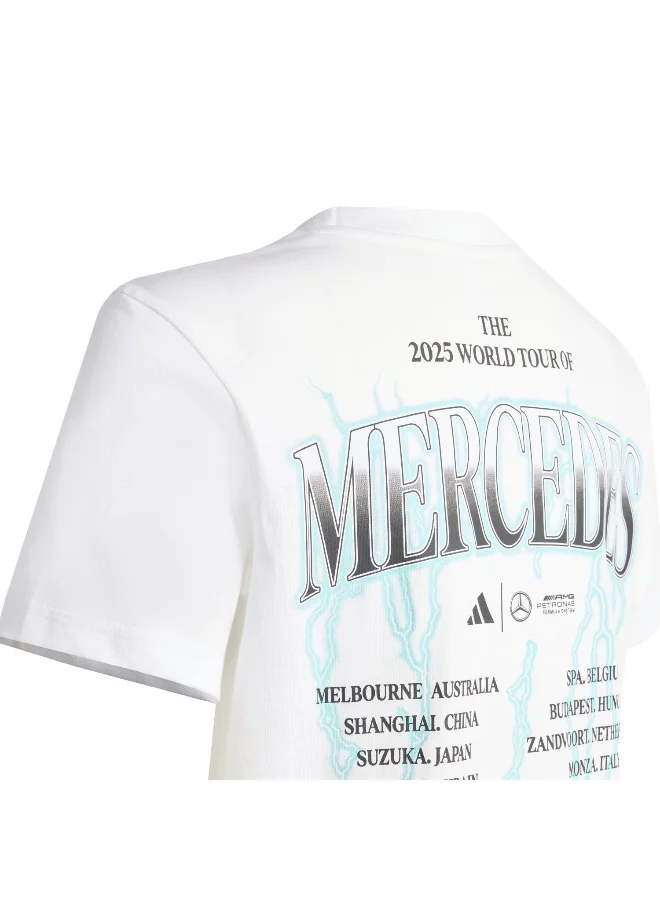 Adidas adidas Mer Gfxt G3W Y White Motorsport T-Shirts
