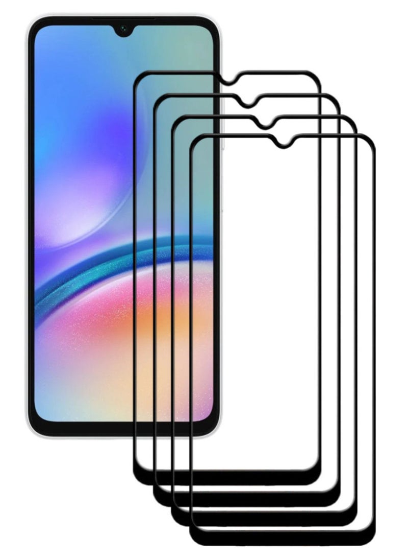 ACLIX 4 Pieces Antistatic ESD Dustproof Premium Quality High Definition Tempered Glass Screen Protector Designed For Samsung Galaxy A05s - Image 1