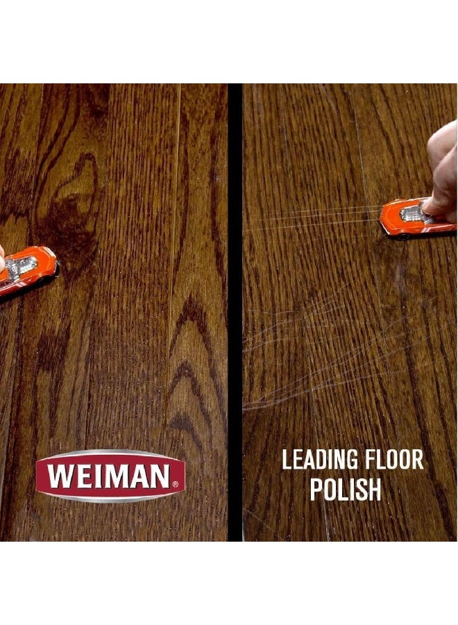 Weiman Wood Floor Polish and Restorer 32 Ounce (2 Pack) - High-Traffic Hardwood Floor, Natural Shine, Removes Scratches, Leaves Protective Layer - Image 5
