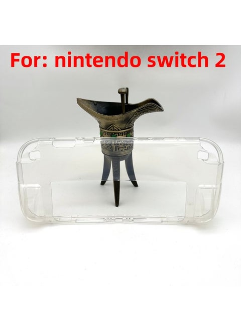 For Nintendo Switch 2 Nintendo Game Console Switch 2 Protective Cover TPU Game Console Accessories-Product Color:Black-Model:Nintendo Switch 2