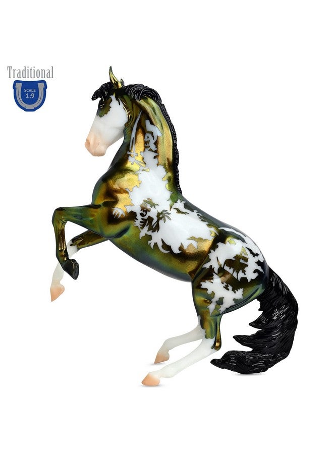 Breyer Breyer Horses Traditional Series Limited Edition | Maelstrom - 2022 Halloween Horse Toy| 11.5" x 9" | 1:9 Scale Figurine | Model #1864 - Image 4