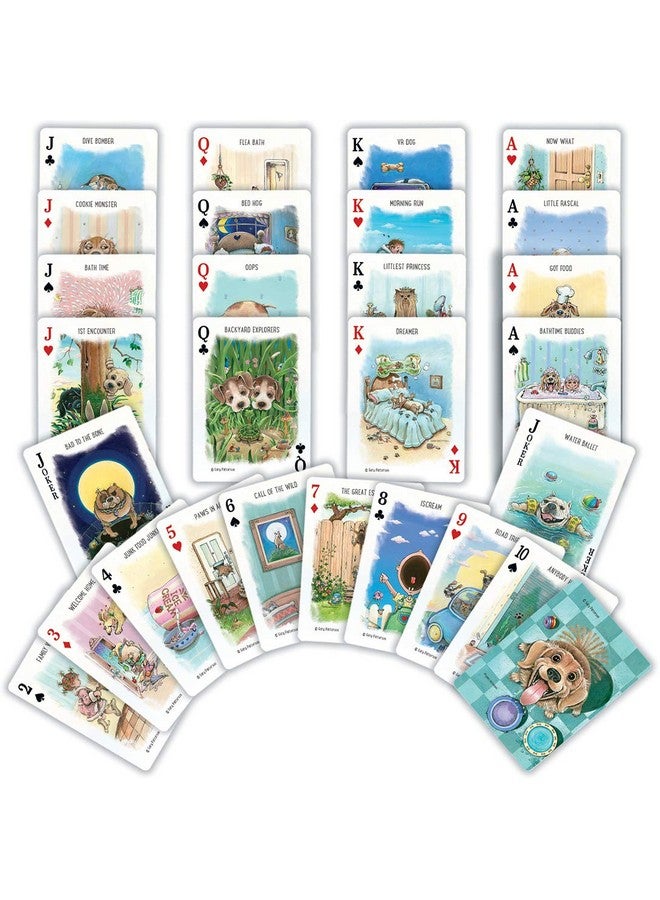 MasterPieces MasterPieces Officially Licensed Dogs Playing Cards - 54 Card Deck for Adults - Image 2