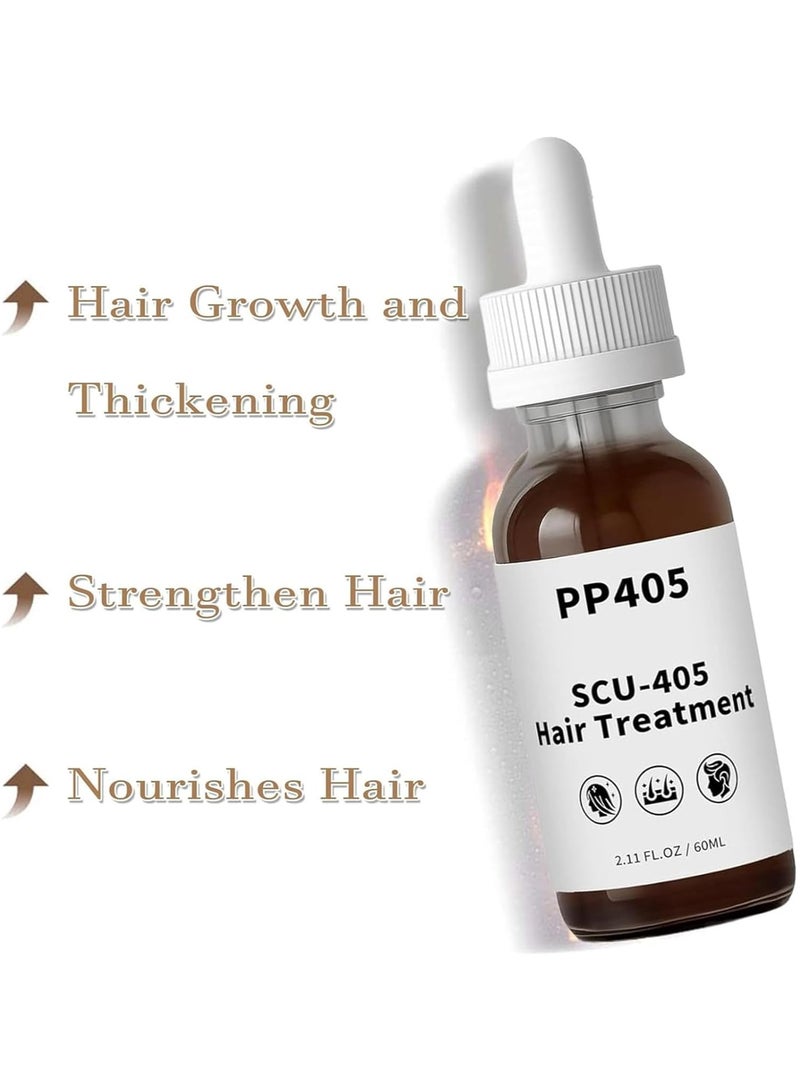 HTKCRX PP405 Hair Treatment, SCU-405 Hair Growth Oil, Anti-Hair Loss Serum, Scalp Nourishing Oil, Damage Repair, Loss Prevention, Quickly Absorbed & Non-Greasy (1pc) - Image 4