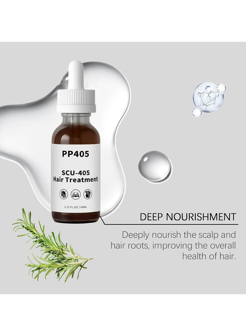 HTKCRX PP405 Hair Treatment, SCU-405 Hair Growth Oil, Anti-Hair Loss Serum, Scalp Nourishing Oil, Damage Repair, Loss Prevention, Quickly Absorbed & Non-Greasy (1pc) - Image 5