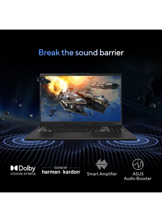 ASUS Vivobook Pro Laptop With 15.6-Inch Full HD Display,Intel Core Ultra 9 285H Processor/24GB RAM/1TB SSD/Nvidia RTX 4050 Graphics/Windows 11 Home English Gray - Image 4