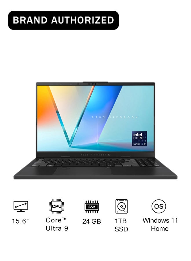 ASUS Vivobook Pro Laptop With 15.6-Inch Full HD Display,Intel Core Ultra 9 285H Processor/24GB RAM/1TB SSD/Nvidia RTX 4050 Graphics/Windows 11 Home English Gray - Image 1