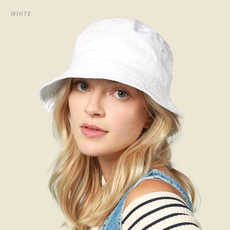 CHOK.LIDS Hot Summer Bucket Hat - Trendy Cotton Sun Hat for Beach, Golf, Fishing - Fun Outdoor Vacation Boonie for Men and Women (Red) - Image 3