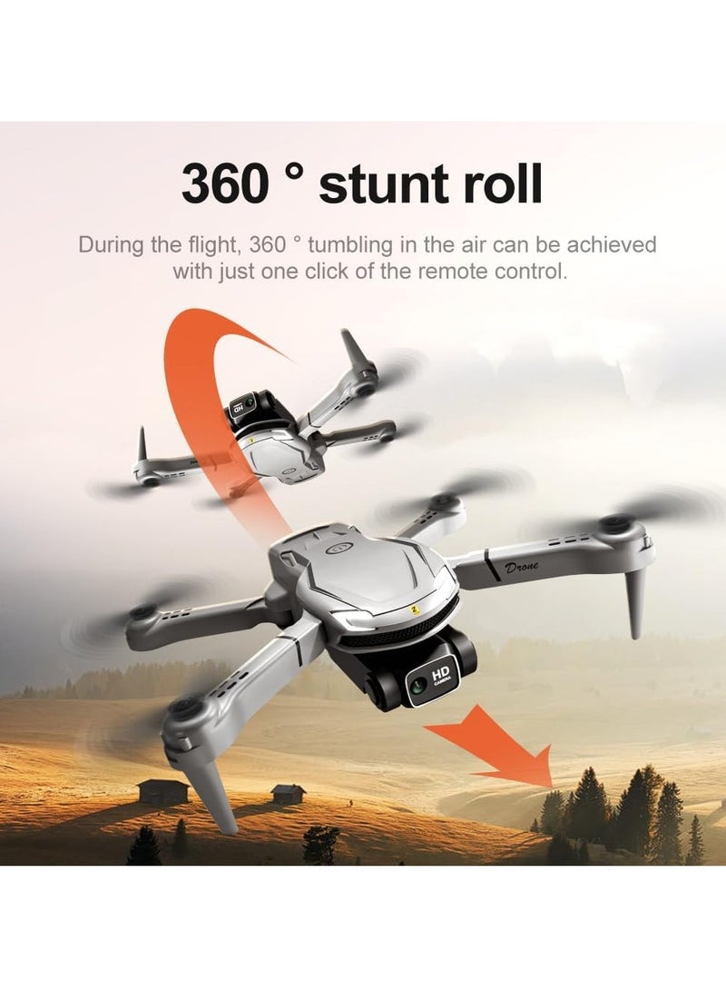 Foldable Drone with 1080P HD Camera for Adults, Kids & Beginners – FPV WiFi Quadcopter with Gesture Control, Optical Flow Positioning, One Key Takeoff/Landing, 360° Flips, 3 Batteries (30 Mins Flight), Carrying Case, Altitude Hold – Perfect Gift for Boys & Girls - Image 4