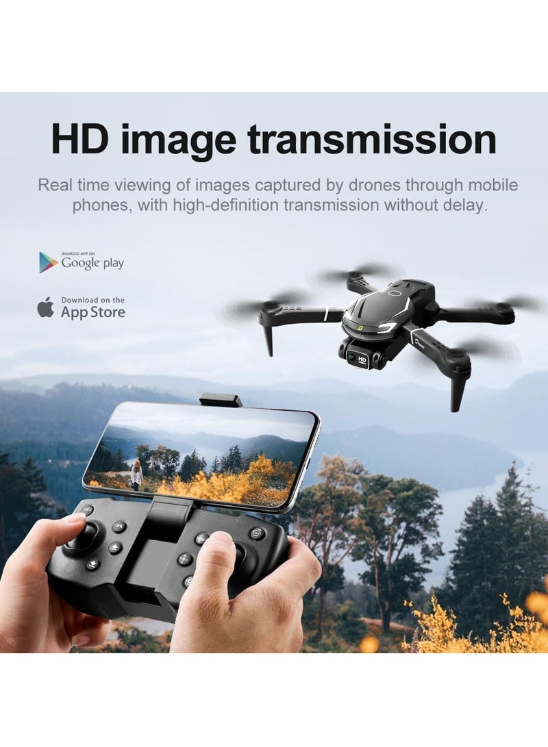 Foldable Drone with 1080P HD Camera for Adults, Kids & Beginners – FPV WiFi Quadcopter with Gesture Control, Optical Flow Positioning, One Key Takeoff/Landing, 360° Flips, 3 Batteries (30 Mins Flight), Carrying Case, Altitude Hold – Perfect Gift for Boys & Girls - Image 2