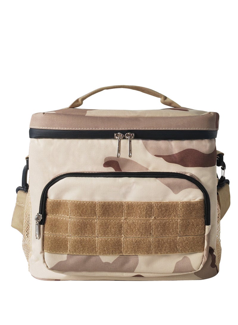 Ara Luxury Tactical Cooler Bag Outdoor, Insulated Reusable Lunch Bag for Adult, Portable Cooler Box for Tracel, Camping, Beach  - Image 1