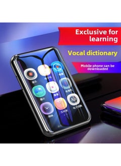Nuobihang V3 Full Screen Mp3 Walkman Bluetooth Mp4 Music English-chinese Dictionary Mp5 Portable Recording Pen-Memory Capacity:English Version 2.0inch [button Version + Original Dictionary + Buttons