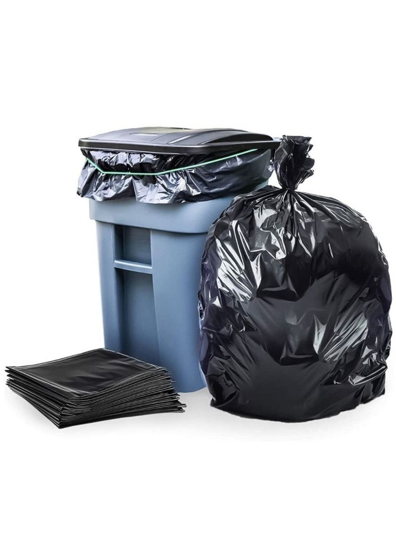vsell24 25-Pack of Compostable Garbage Bags, 90-Gallon Capacity, Sized 110x130cm - Perfect for Kitchen and Home Waste Disposal - Image 1