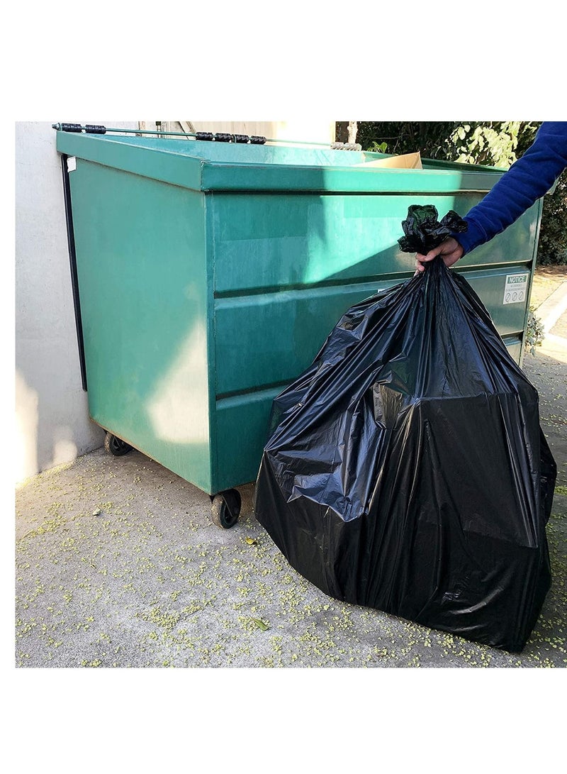 vsell24 25-Pack of Compostable Garbage Bags, 90-Gallon Capacity, Sized 110x130cm - Perfect for Kitchen and Home Waste Disposal - Image 2