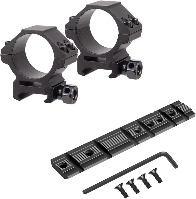 Gotical Ruger 10/22 Weaver and 3/8" Dovetail Mount Dovetail Predrilled Receiver Ruger Rail Mount Adapter - Image 1