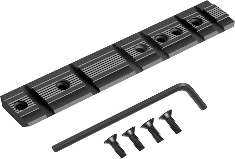 Gotical Ruger 10/22 Weaver and 3/8" Dovetail Mount Dovetail Predrilled Receiver Ruger Rail Mount Adapter - Image 5