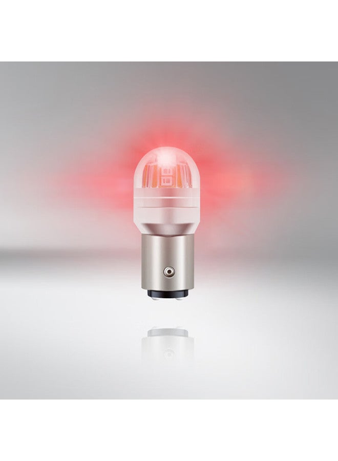OSRAM P21/5W Led Brake Light Reverse Light Turn Signal Light Auxiliary Light Dual Filament Red Light 12V 2W/0.2W Pack Of 2 - Image 5