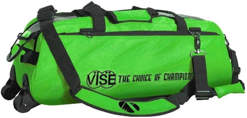 Clear Top 3 Ball Roller Bowling Bag